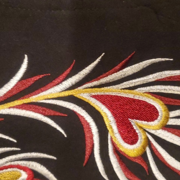 Bob Mackie XL Zip embroidered Jacket x3- brown, blue and black- all XL - Picture 12 of 13